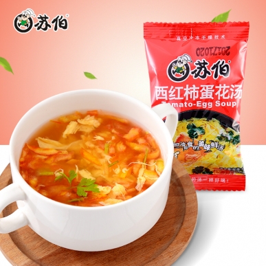 福建西紅柿蛋花湯12g彩包速食湯