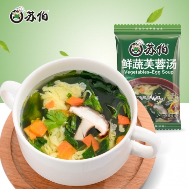 福建鮮蔬蛋花湯8g速食湯