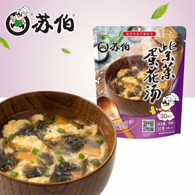 山東紫菜蛋花湯速食湯